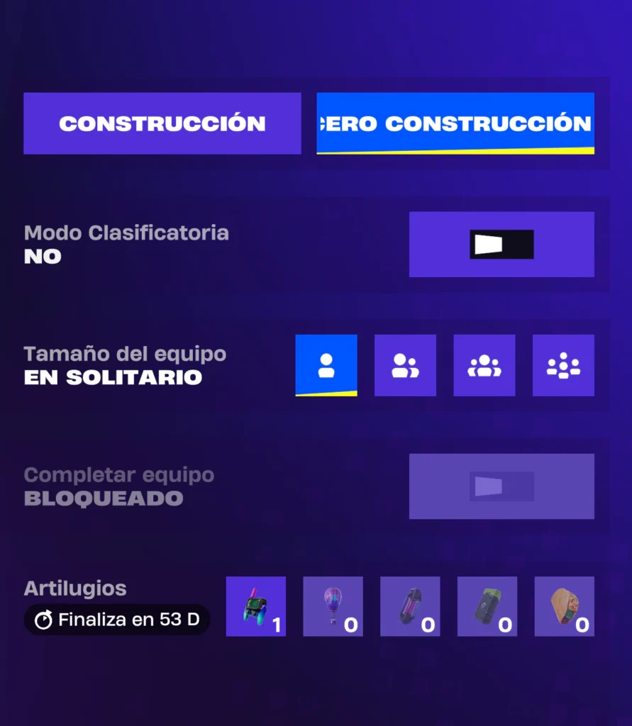 Cero construcción vs. construcción